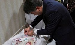 Bolu'da 2026 yılının ilk bebeği dünyaya geldi