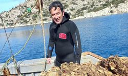 Bozburun'da hayalet ağlar denizden temizlendi