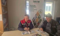 Bozdoğanlı üreticiler, tarım sigortaları konusunda bilgilendirildi