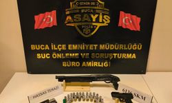 Buca'da silah operasyonu: 1 gözaltı