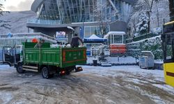 Bursa Büyükşehir'de kış mesaisi sürüyor