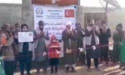 Bursalı hayırsever hanımlar Afganistan'da su kuyusu açtı