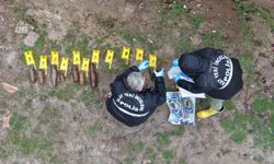 Çocukların oynadığı cisimler mühimmat çıktı: 11 adet top mermisi muhafaza altına alındı