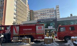 Dicle Üniversitesi'ndeki polikliniklerde çıkan yangın itfaiye tarafından söndürüldü