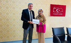 Diyadin'de gençlere tablet desteği