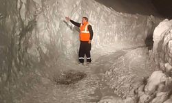 Diyarbakır'da kar kalınlığı 3 metreyi aştı