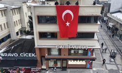 Düzce birlik oldu, sokaklar Türk bayrakları ile donatıldı