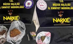 Düzce'de uyuşturucu operasyonunda 2 tutuklama