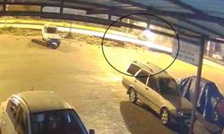 Ece bebeğin can verdiği kaza güvenlik kamerasında