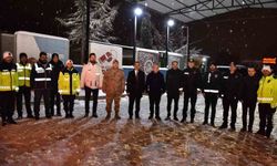 Elazığ protokolü, görevi başındaki güvenlik güçleriyle bir araya geldi