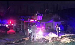 Emet'te ahşap evde çıkan yangın büyümeden söndürüldü