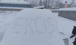 Erciş'te yoğun kar yağışı hayatı felç etti