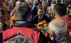 Galatasaray, Fethiye'de çiçeklerle karşılandı