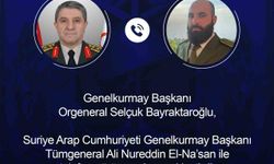 Genelkurmay Başkanı Bayraktaroğlu, Suriyeli mevkidaşı El-Nas ile görüştü