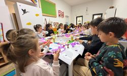 Gökkuşağı Sanat Atölyesi yoğun ilgi gördü