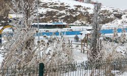 Göle ilçesi eksi 20 dereceyle dondu