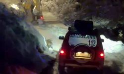 Hastalara ulaşmak için ekiplerin zorlu mücadelesi