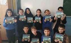 İlkokul öğrencileri, hayallerini kitaba taşıdı