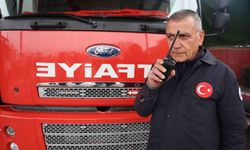 İtfaiye çavuşu 32 yılın ardından son telsiz anonsunu yaparak emekli oldu