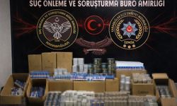 İzmir'de kaçak sigara operasyonu: 500 bin adet makaron ele geçirildi