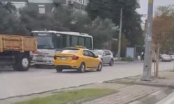 İzmir'de ters yönde giden taksi sürücüsüne ceza