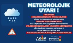Kahramanmaraş için yağış uyarısı