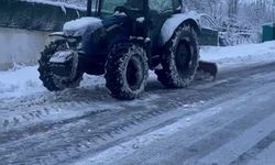 Kapanan yollarını kendi imkanları ile açtılar
