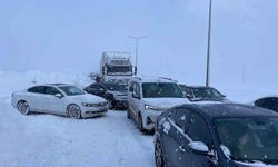 Kar yağışı kazaları beraberinde getirdi