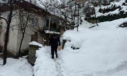 Karabük Belediyesi kış şartlarında hizmetlerini sürdürüyor