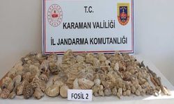 Karaman'da kaçak sigara ile 420 adet fosil ele geçirildi: 12 kişi tutuklandı