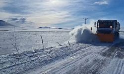 Kars'ta 200 köy yolu ulaşıma kapandı