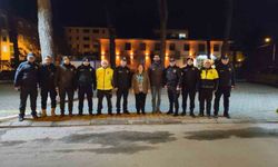 Kaymakam Doğru yeni yıla görevi başında girenleri unutmadı