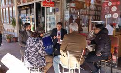 Kaymakam Gündoğdu çarşı esnafıyla buluştu