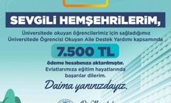 Kayseri'de 22 milyon TL'lik destek ödemeleri öğrencilerin hesaplarına aktarıldı