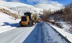 Kayseri'de kapanan 126 yol ulaşıma açıldı