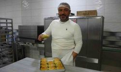 Kilis'te 37 yıllık ustadan 'burger tatlı'