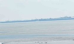 Kuş cenneti Arin Gölü kısmen dondu