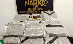 Kütahya'da 42 kilo 582 gram esrar ele geçirildi