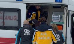 Mahsur kalan hastanın yardımına UMKE yetişti