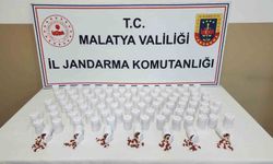 Malatya'da 5 bin 561 adet sentetik ecza hap ele geçirildi