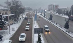 Malatya'da kar yağışı etkili oluyor