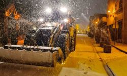 Mardin Büyükşehir Belediyesinden karla mücadele çalışmaları