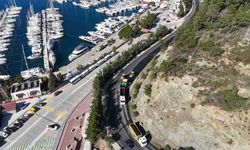 Marmaris Adaköy yolu yeniledi