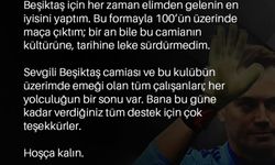 Mert Günok'tan veda mesajı