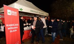 Miraç Kandili'nde Osmangazi'de gönüller bir oldu
