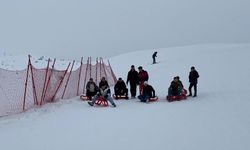 Muş Çocuk Evleri Sitesi'nden çocuklara yarıyıl tatilinde kayak keyfi