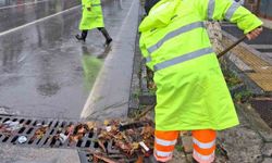 MUSKİ ekipleri 24 saat yağmur mesaisinde