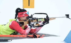 Niğdeli sporcu, milli kayakçı Ebru Tuncer Erzurum'daki yarışı zirvede tamamladı