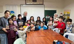 Öğrenciler ara tatilde SAMEK atölyelerinde buluştu