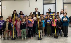 Okullara spor malzemesi desteği